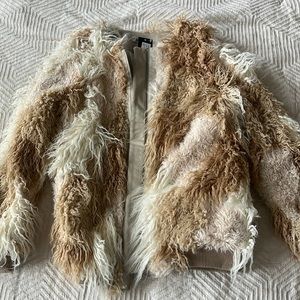 Shaggy coat from Nasty Gal